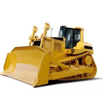 Un bulldozer dotato di attrezzature avanzate